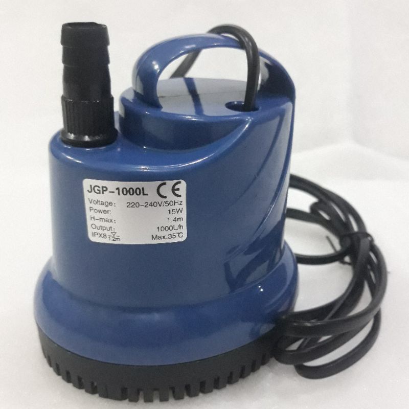 SUNSUN JGP1000L pompa celup aquarium kolam hidroponik submersible pump