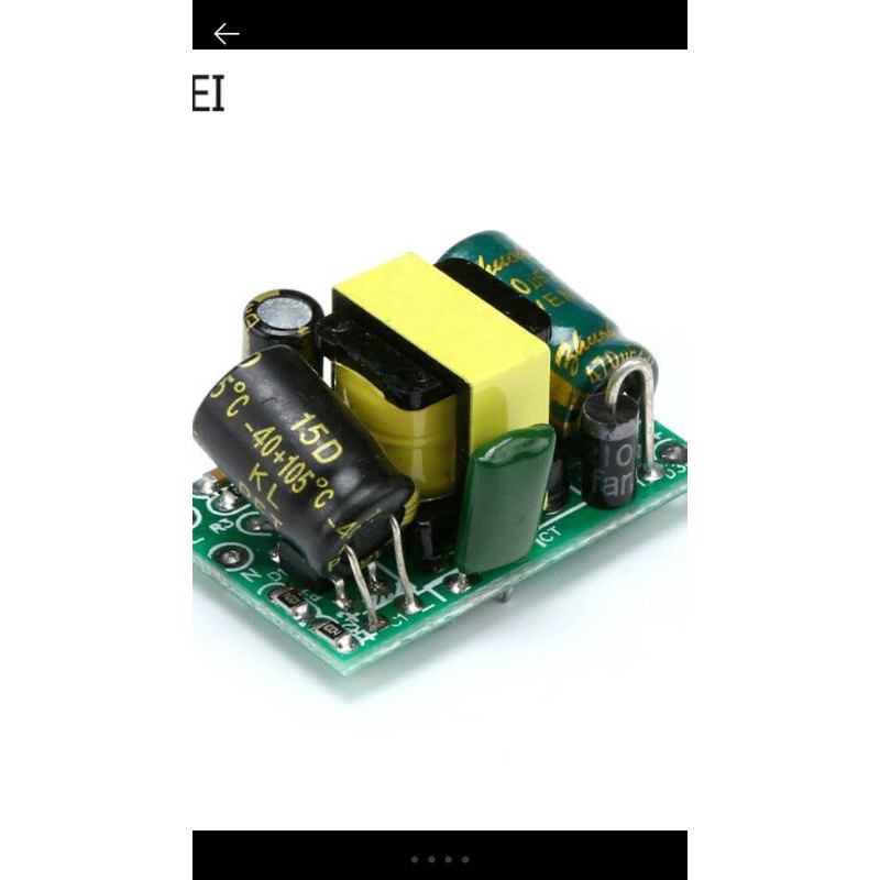 Modul Switch Power Supply Step Down AC-DC 6V 400mA 4.5W 220V to12v 400mA