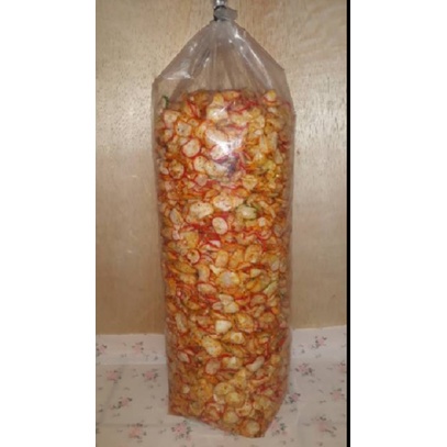 Kerupuk seblak pedas 250 gram / kerupuk bantat pedas