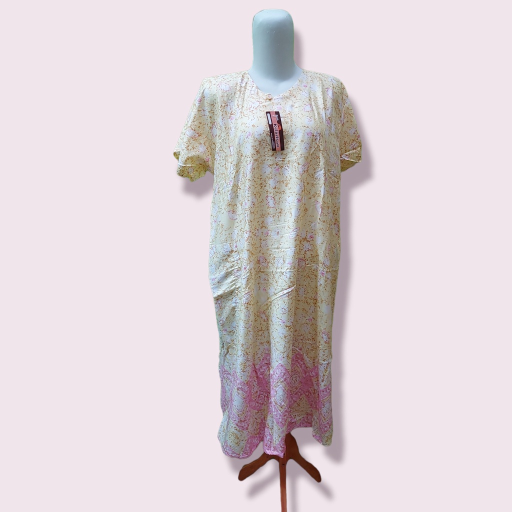 Dress Wanita Daster Rempel Baju Tidur Baju Santai Wanita