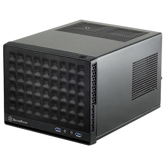 CASE SILVERSTONE SG13B BLACK Mini ITX | ATX PSU SUGO SG13 CASING