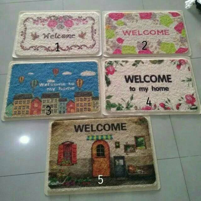 Keset Mie Bihun Shabby Chic Shabby Printing Shabby animasi Shabby welcome