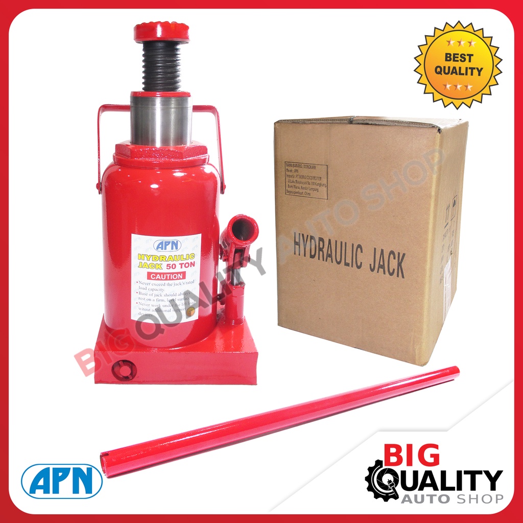 Dongkrak Botol Hydraulic Jack Long APN 50 Ton