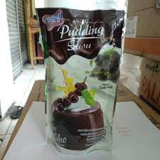 nutrijel PUDING susu rasa COKLAT 145gr