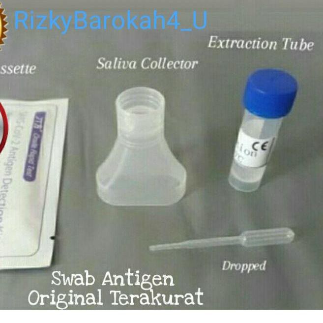 ✲ Antigen Test Saliva Air Liur / Air Ludah ۞