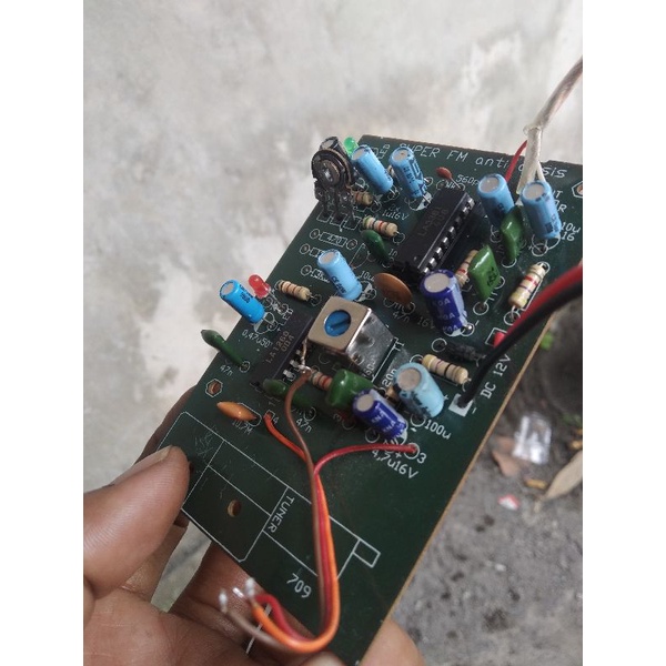 Modul kit stereo fm tanpa kepala tuner