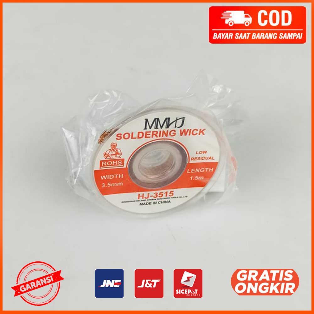 Soldering Wick Pembersih Timah Desoldering 3.5mm 1.5m HJ 3515