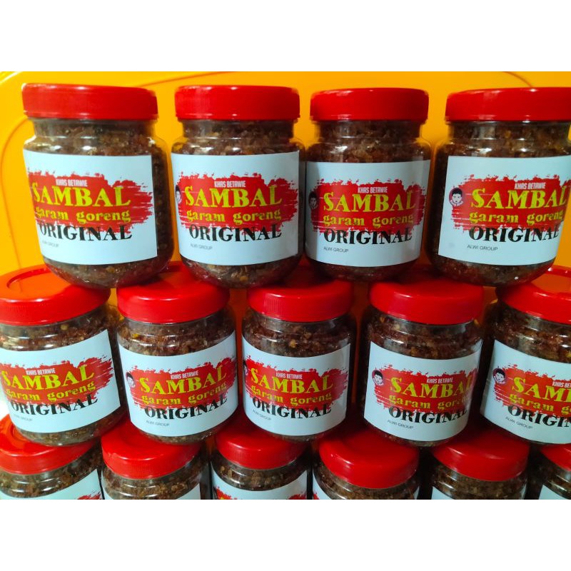 

Sambal Garam Goreng Original Betawi
