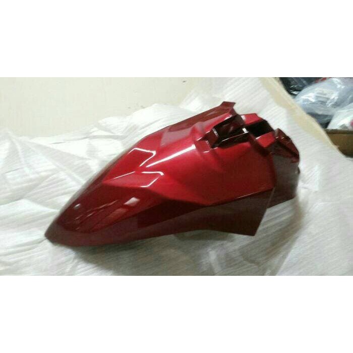 SPAKBOR SLEBOR DEPAN YAMAHA MIO M3 / MIO Z HITAM MERAH KUNING