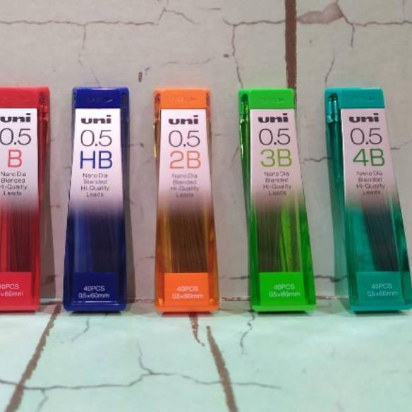 

Uni lead pencil 0.5 ..