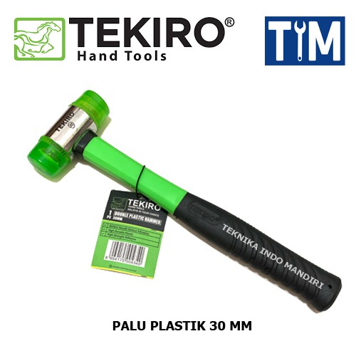 TEKIRO Palu Plastik 30 MM / Double Plastic Hammer