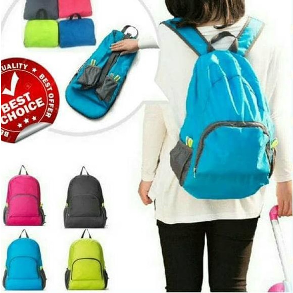 Tas Backpack Lipat / Tas Ransel Lipat