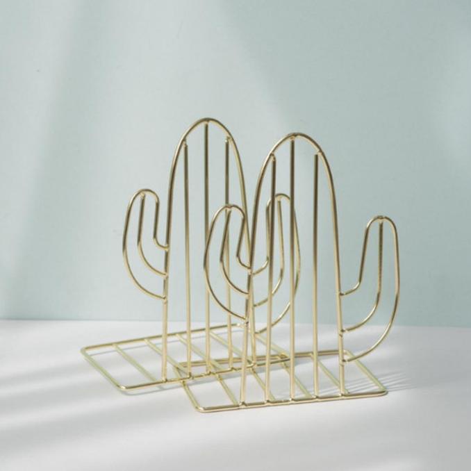 

TERMURAH! Cactus Bookholder Bookend Cuts / Holder Buku / Pembatas Buku