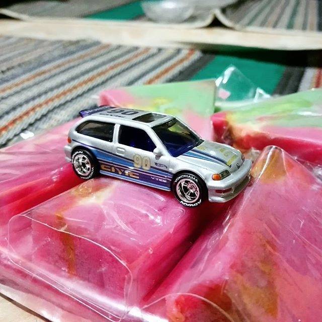 HotWheels Hot Wheels Honda civic EF Nova Nouva Custom silver Zamac BUKAN Nissan R33 R34 R35