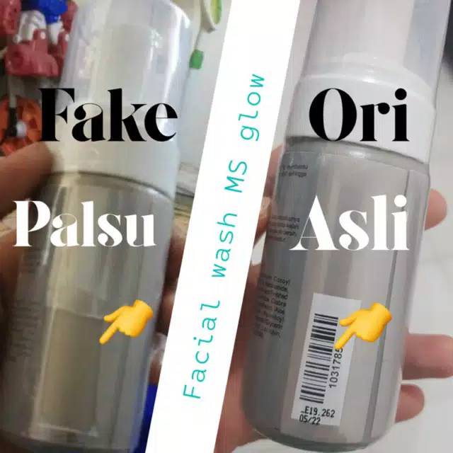 Ms Glow Ori Vs Palsu Murah Ms Glow Paket Shopee Indonesia