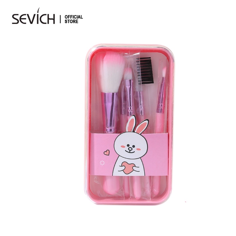 SEVICH Makeup Brushes 5pcs Foundation Soft Hair Brush Beauty Tool