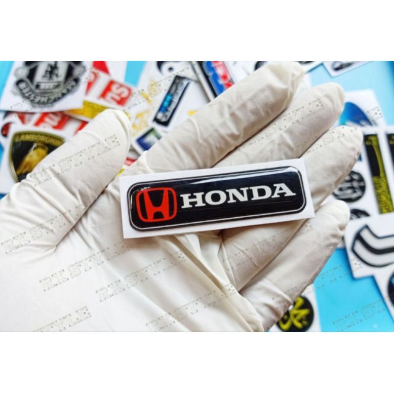 Emblem stiker Honda