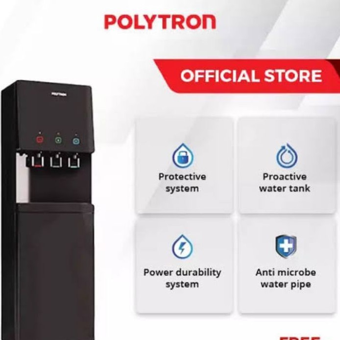 Dispenser Polytron Galon Bawah PWC 776 (Khusus Kota Jambi)