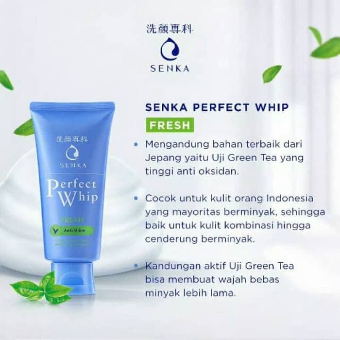 Senka Perfect Whip Fresh Anti Shine