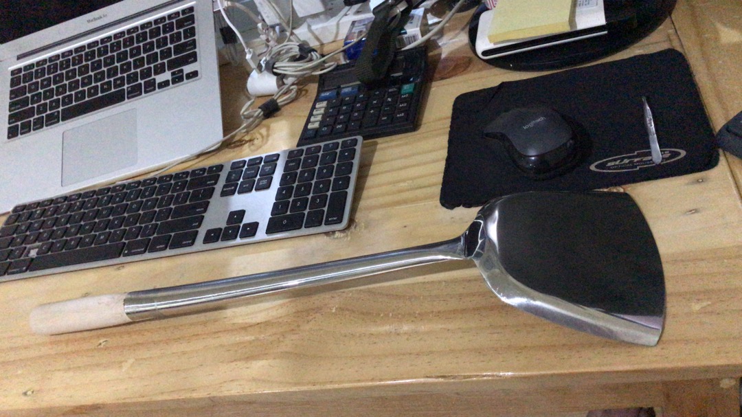 Sodet Panjang Dine Mate Spatula Serbaguna Stainless Steel  Alat Masak Dapur