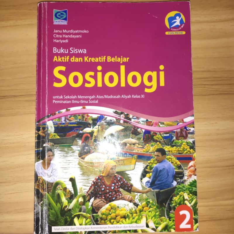 SOSIOLOGI GRAFINDO KELAS 11 XI KURIKULUM 2013 REVISI