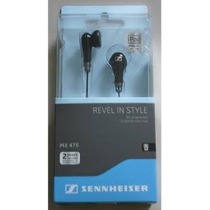ASLI IMPOR - EARPHONE Sennheiser MX 475 garansi resmi/original