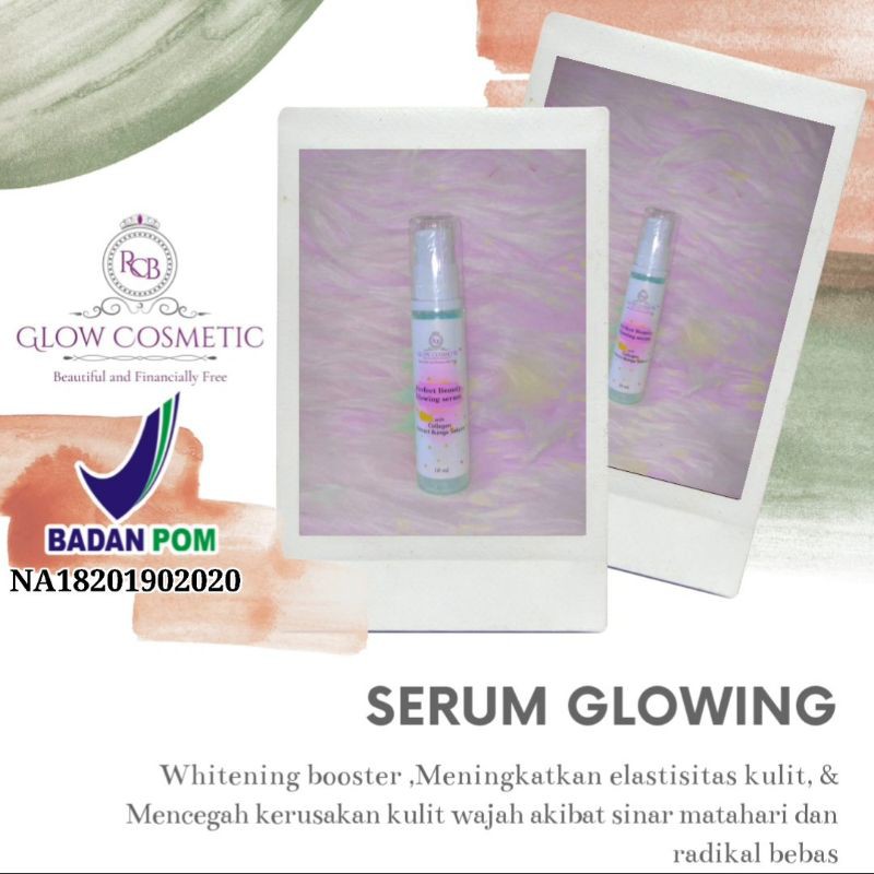 FREE GIFT - Original BPOM SERUM glowing rcb glow