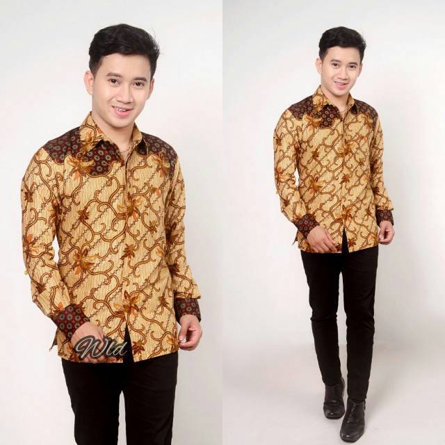 KEMEJA BATIK PRIA MOTIF SENOSAKTI