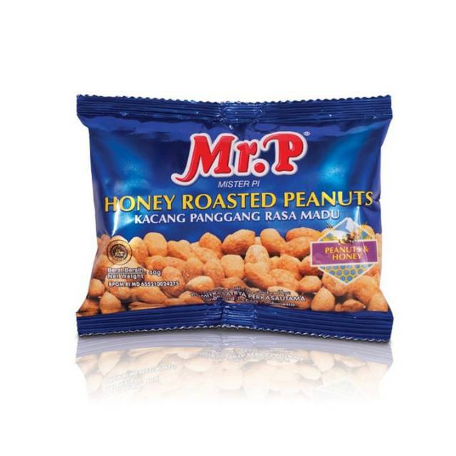 

TERMURAH Mr.P Kacang Panggang Rasa Madu 40 gr - Kacang Panggang Murah