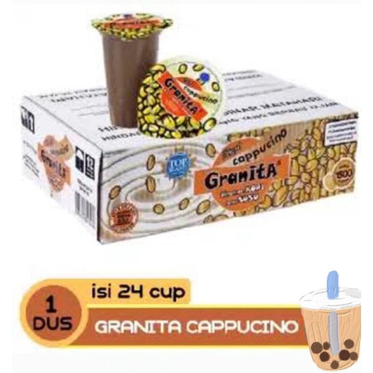 

GRANITA CAPPUCINO KOPI GELAS 175 ML x 24 CUP