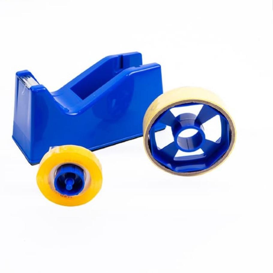 

Tape Dispenser Tempat Isolasi Besar Kecil Joyko TD-103 Tajam Dual Core ..