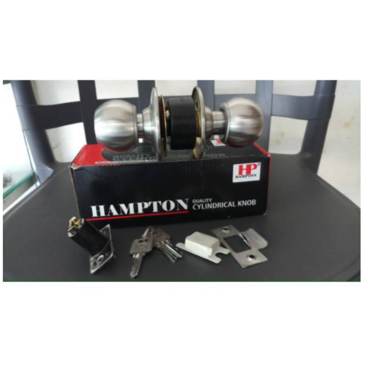 Kunci bulat cylindrical lockset Hampton KCBL 5587 ET SSS