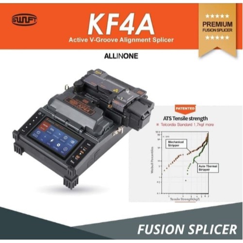 Fusion Splicer Swift Ilsintech Type KF4A Fiber Optic Splicer