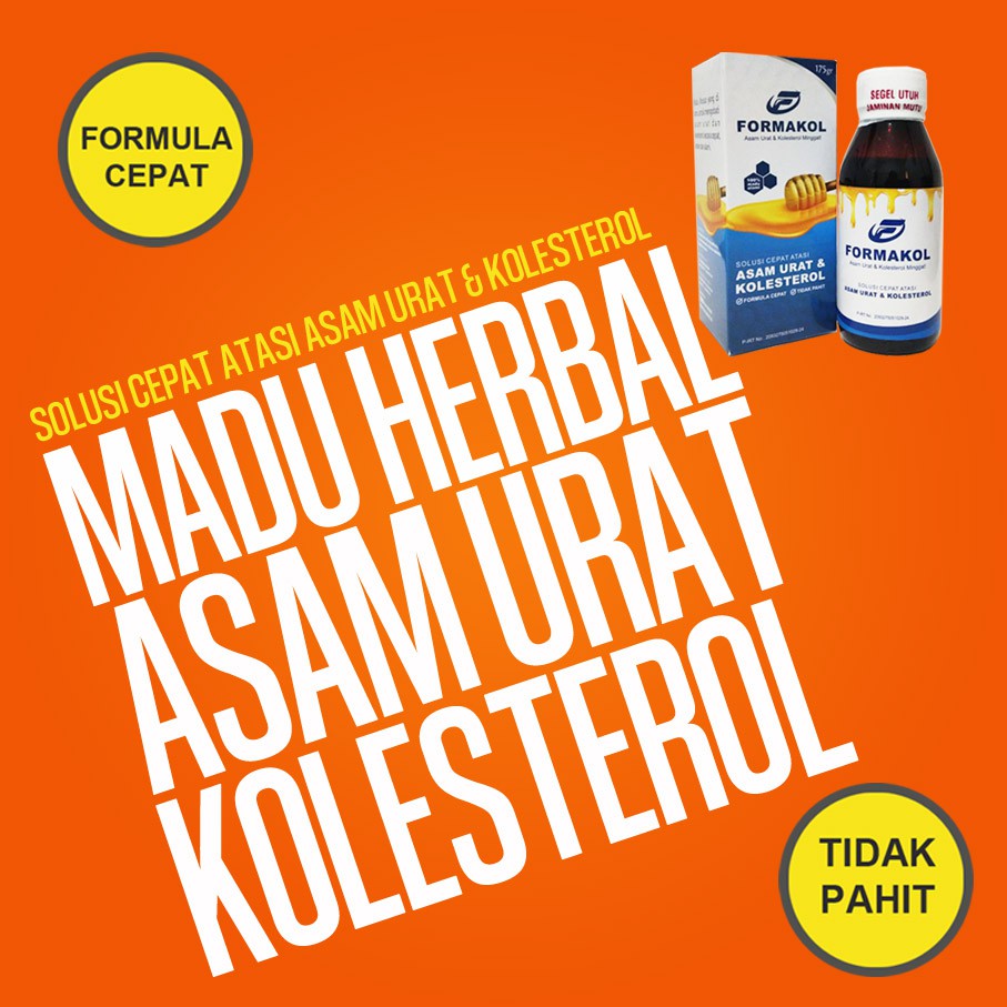 

MADU FORMAKOL ATASI ASAM URAT PEGEL LINU YANG EFEKTIF