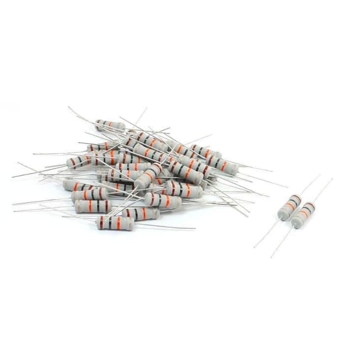 Resistor 2 Watt 2W 2 W Banyak Varian Nilai Ohm