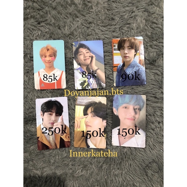 PHOTOCARD BTS POB WEVERSE BTS