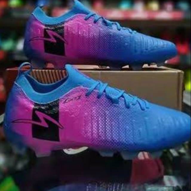 SEPATU BOLA SPECS SWERVO THUNDERBOLT 19 FG TULIP BLUE/SCANDINAVIAN