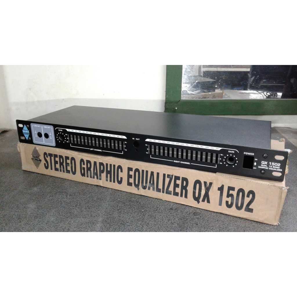 Box Kit Equalizer 2x15 Tipe202