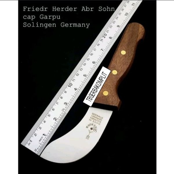 

Pisau Seset Kulit - Pisau Seset 24Cm Solingen Cap Garpu Skinning Knife Made In Germany Ori -