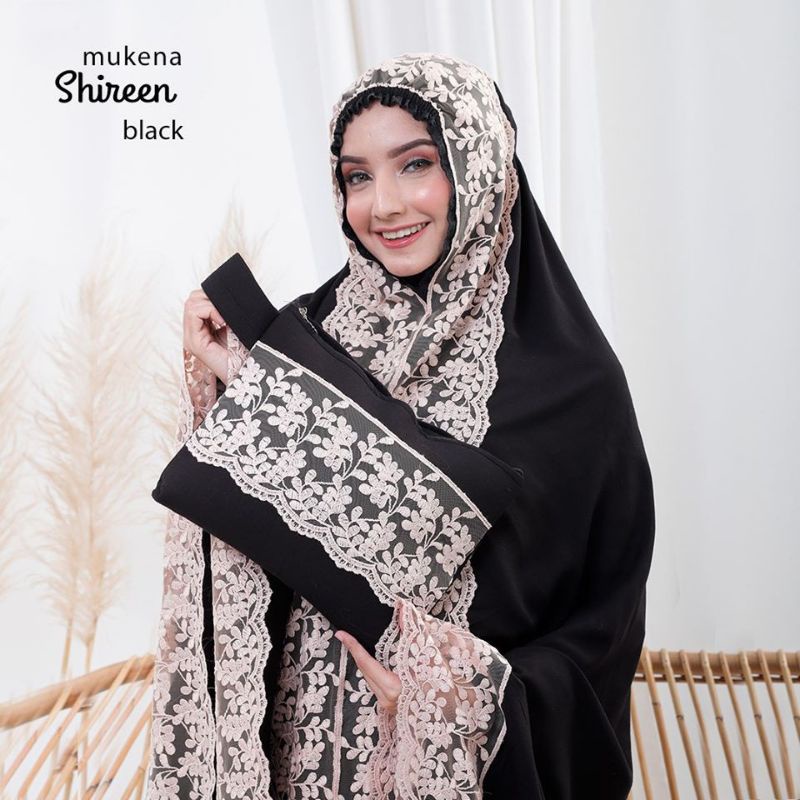Mukena Shireen Dewasa Jumbo Mukena Rayon Shireen mewah Bonus Tas
