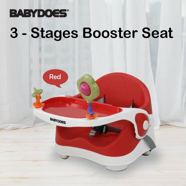 Babydoes baby does CH 7340 3 stages Booster Seat kursi makan bayi makassar