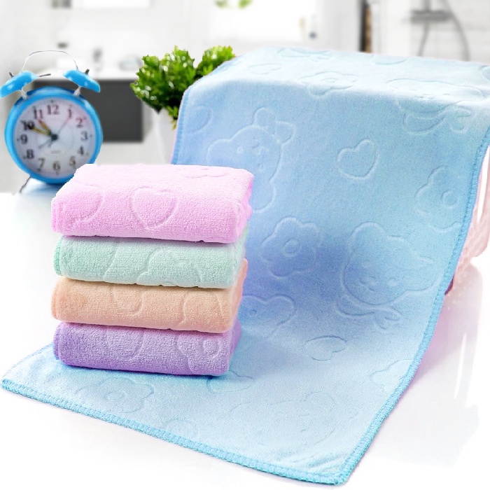 Handuk Mandi Multifungsi Handuk Anak Handuk Microfiber 60x40cm Handuk Mandi Anak Handuk Kecil 60cm X 40cm Handuk Mandi Polos H31