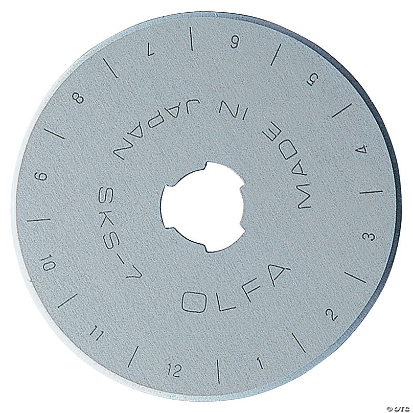 reffil isi ulang cutter pisau rotary cutter merk olfa ukuran 45 mm RB45-10 (10 pcs)