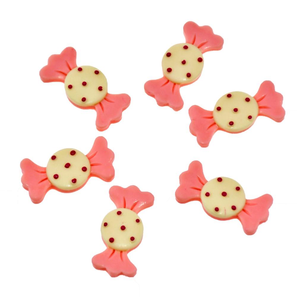 Lanfy slime charms Kartun 30 /60 /90Pcs Untuk Jepit Rambut Gantungan Kunci croc Aksesoris kawaii Permen Pesona scrapbooking Perlengkapan
