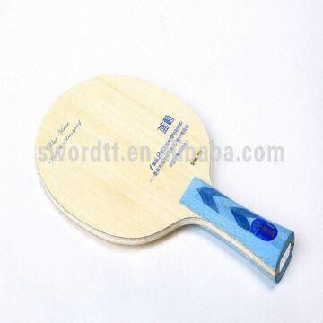 Bat/Bet Blade Kayu Tenis Meja Pingpong Sword Blue Glamour / Virtue Ori Murah