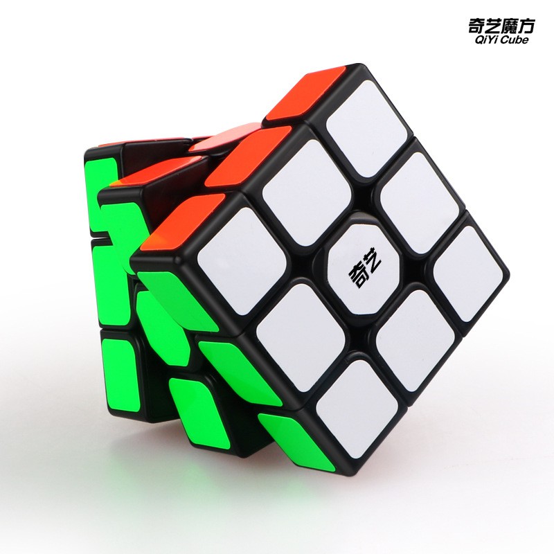 Puzzle  3x3 Qiyi Sail W Black Base - Puzzle  3x3 Qiyi Murah