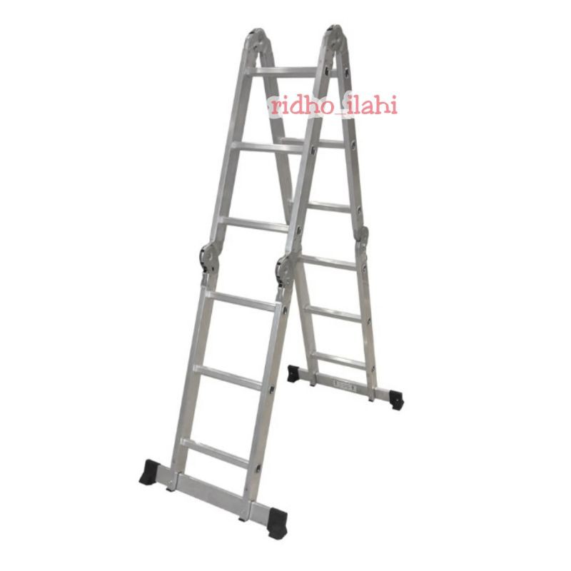 Krisbow Tangga Lipat Aluminium Multifungsi 3.3 Meter