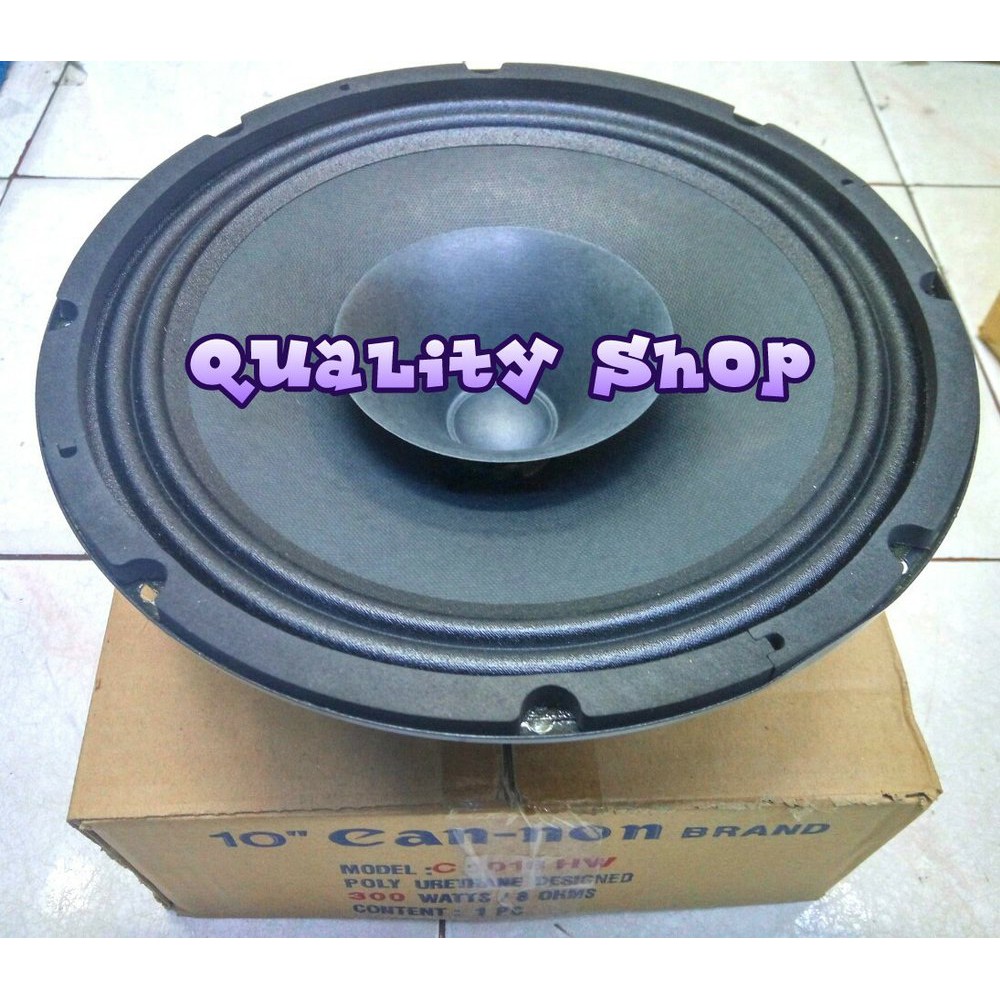 Speaker fullrange canon 10 inch 300 watt