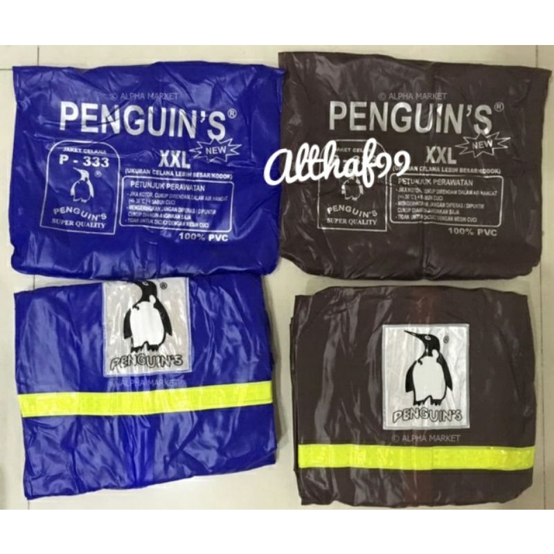 Jas Hujan Penguin's P 333 Jumbo XL dan XXL Model Setelan Penguin's Jaket Celana