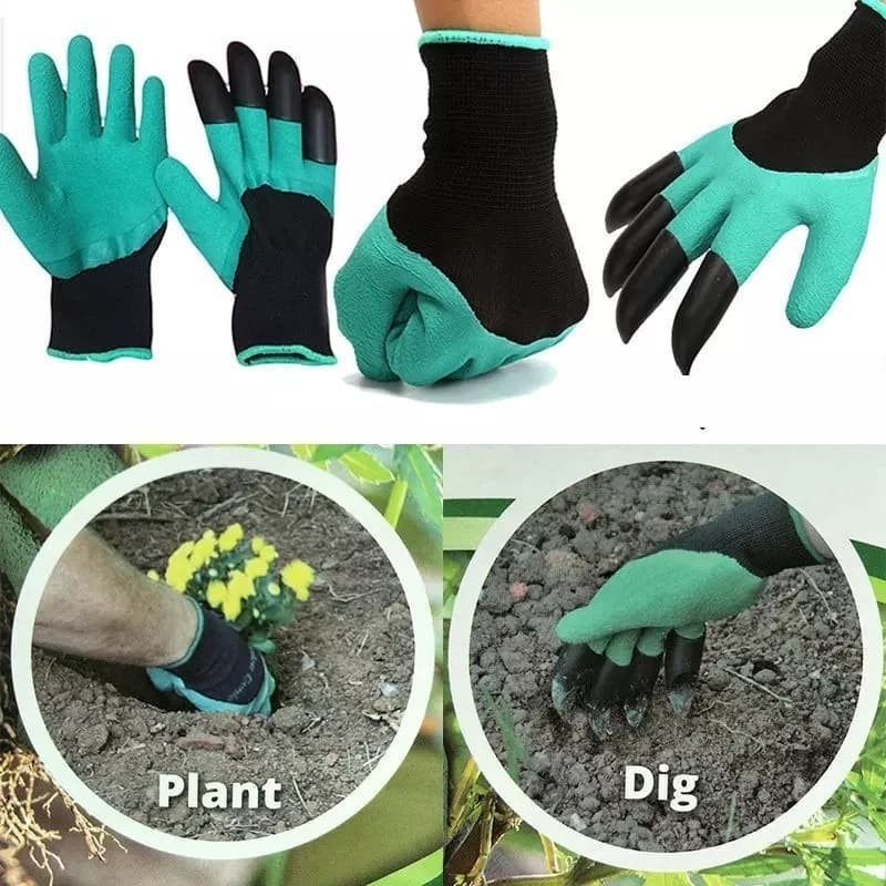 Sarung Tangan Kebun Set Gardening Gloves Cakar